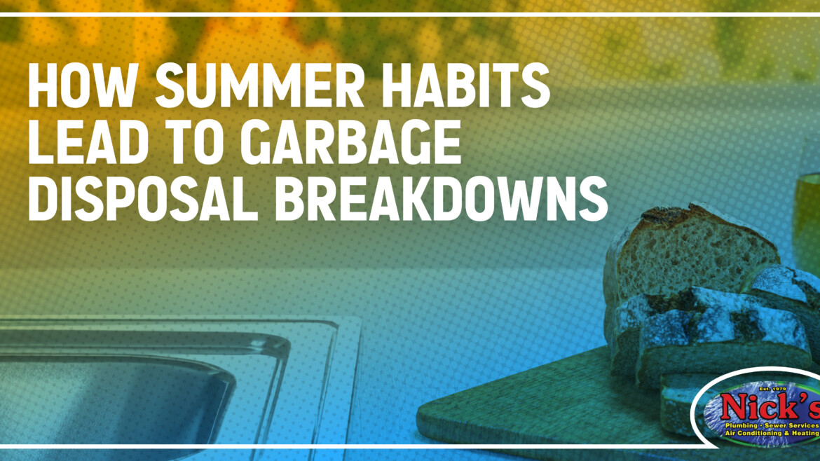 Poor Garbage Disposal Summer Habits