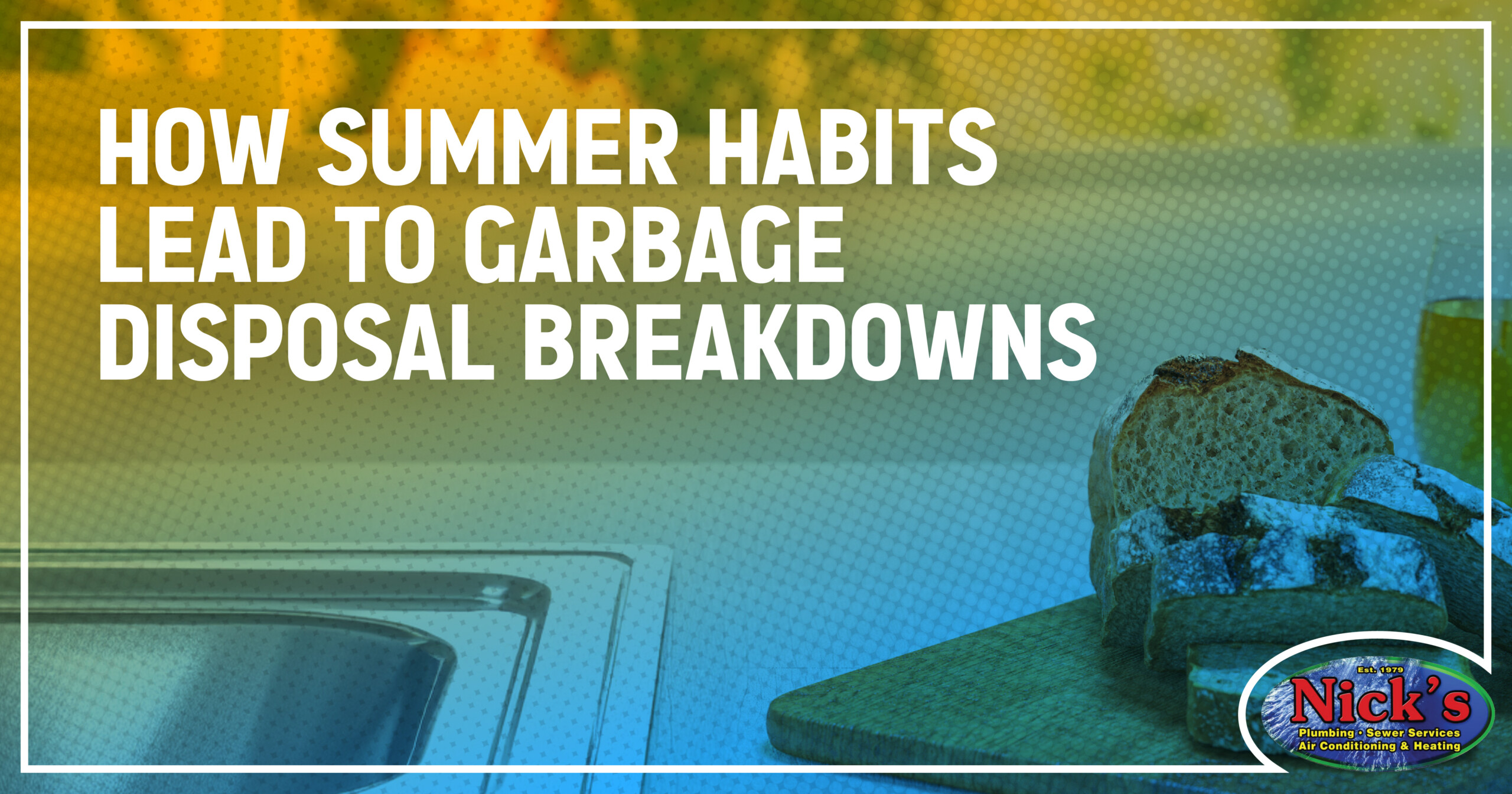 Poor Garbage Disposal Summer Habits