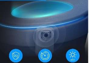 LumiLux 16 Color LED Toilet Light with Motion Sensor