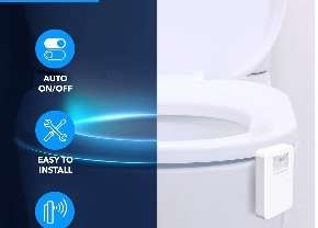 LumiLux 16 Color LED Toilet Light with Motion Sensor