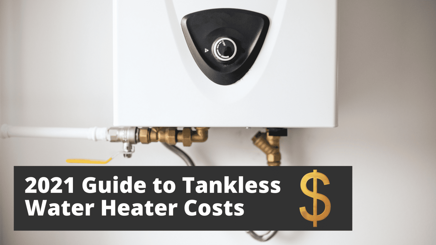 Close-Up of a Tankless Water Heater