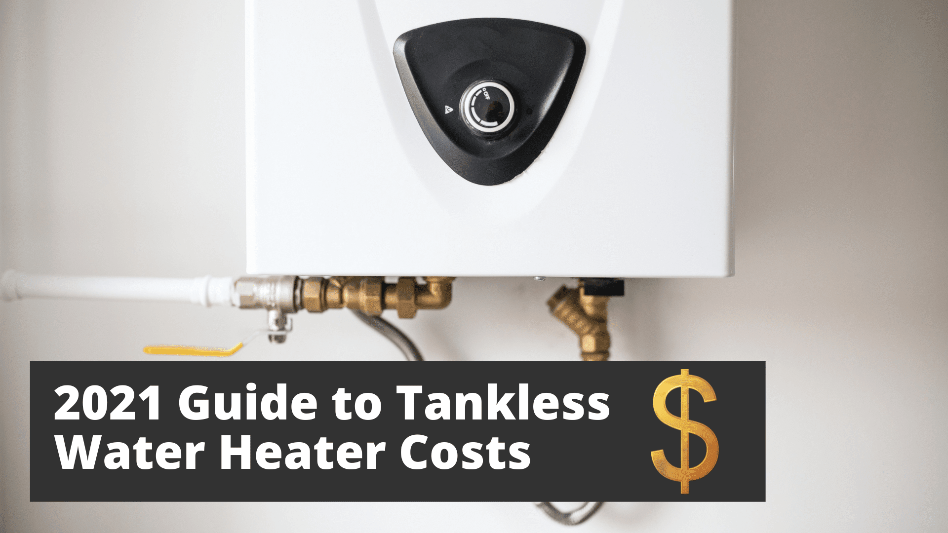 Close-Up of a Tankless Water Heater