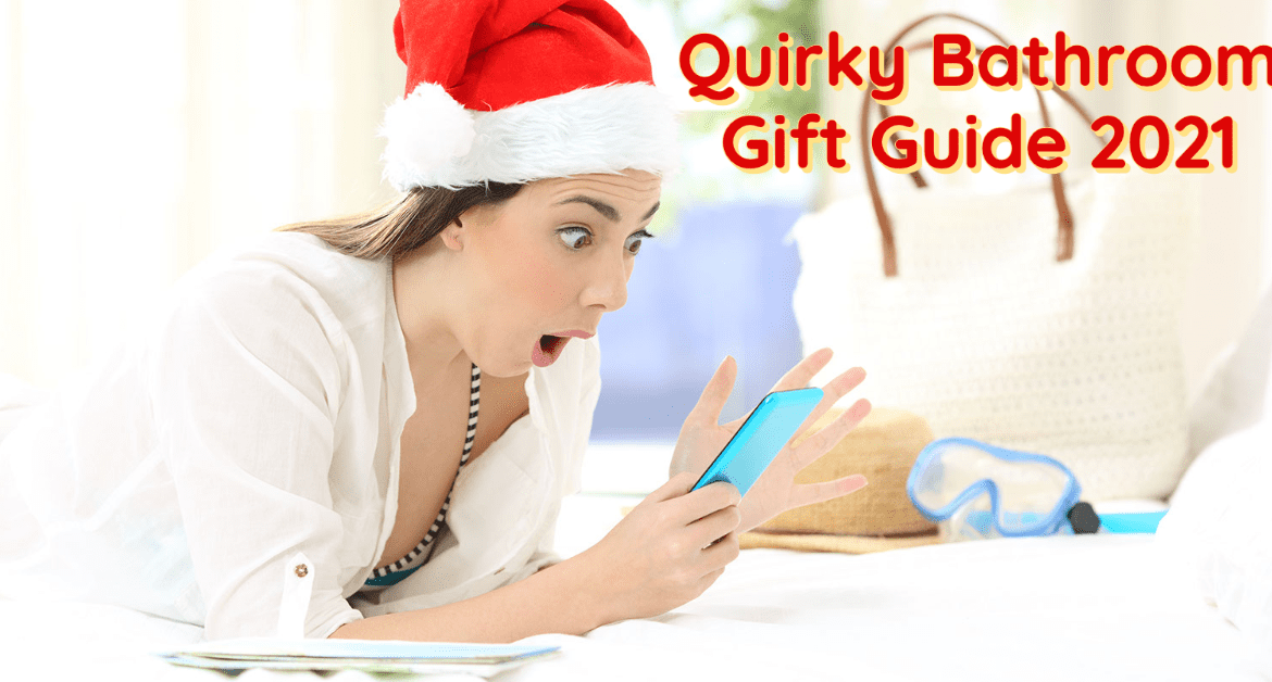 Woman Looking for Quirky Bathroom Gifts