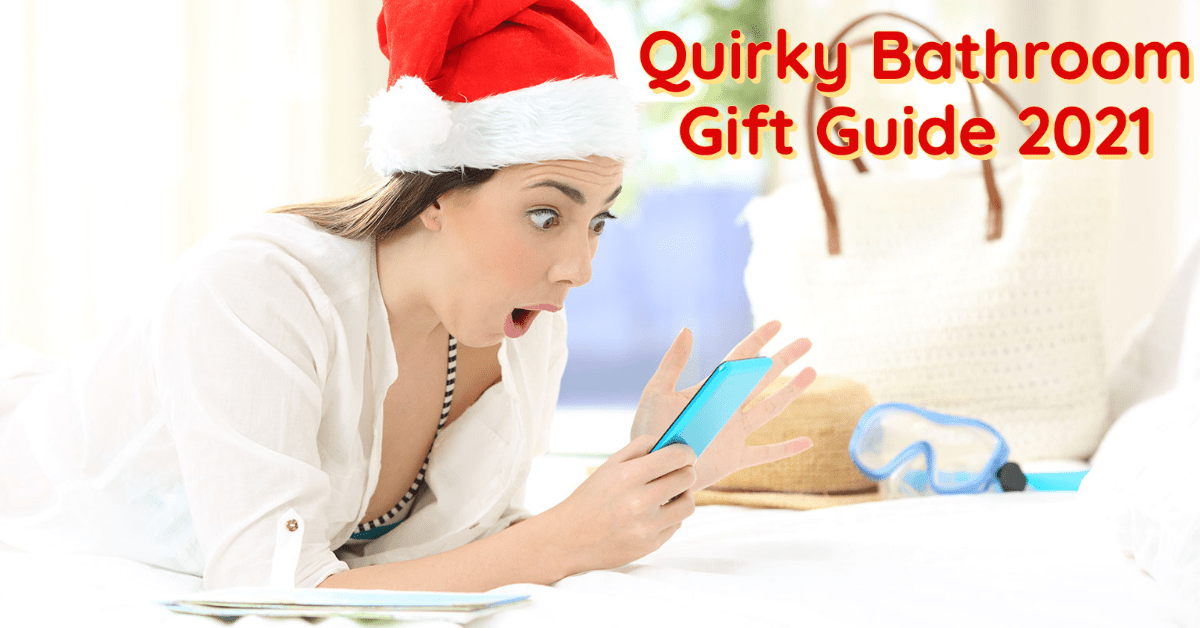 Woman Looking for Quirky Bathroom Gifts
