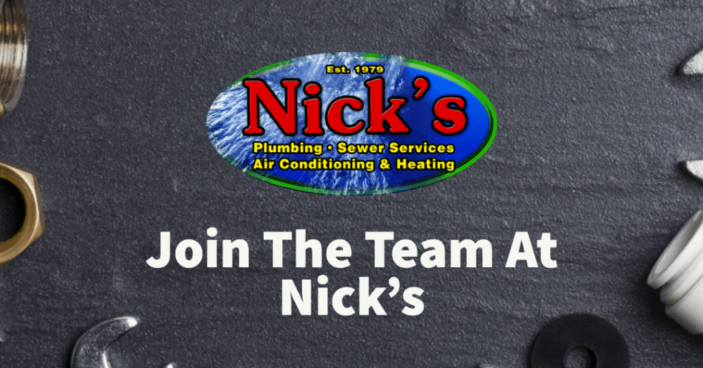 Join the Team at Nick's Plumbing