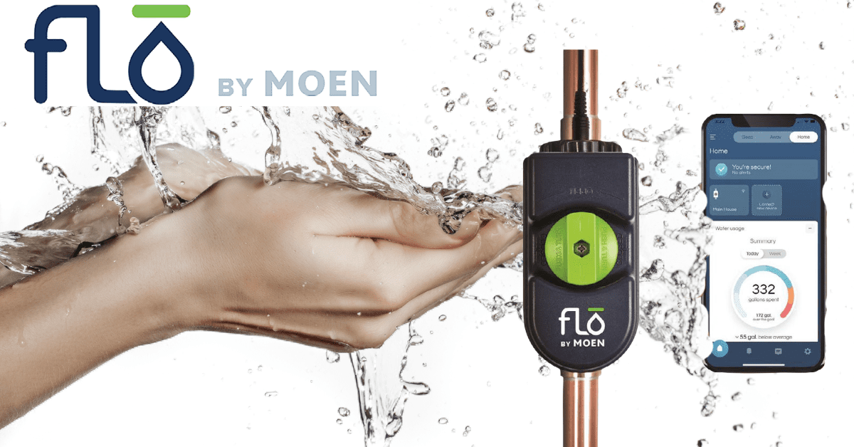 Flo by moen water leak detection