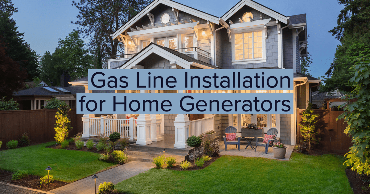 Installing a Gas-Powered Generator in a Houston House