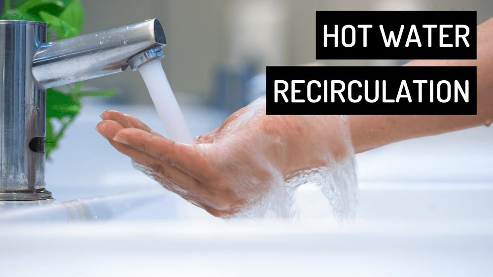 hand under tap water