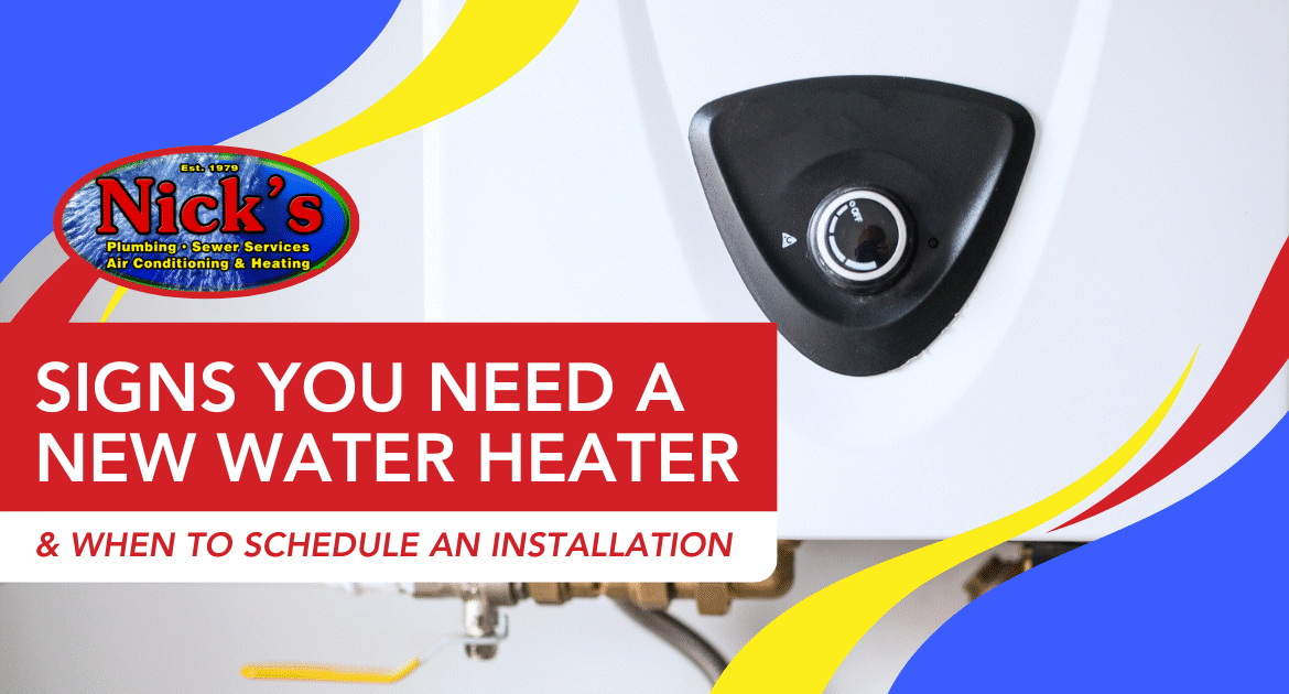 replacing old water heater